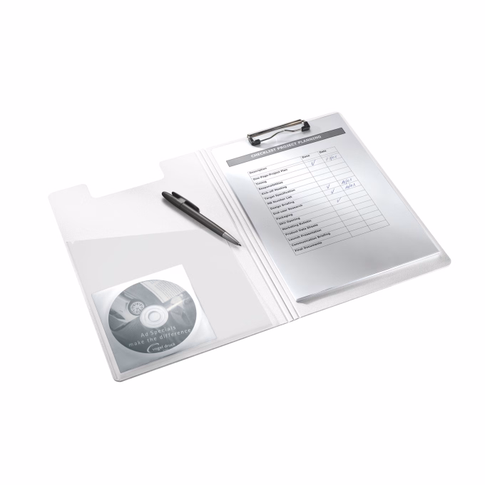 Felírótábla LEITZ Wow A/4 kemény műanyag fedeles rózsaszín