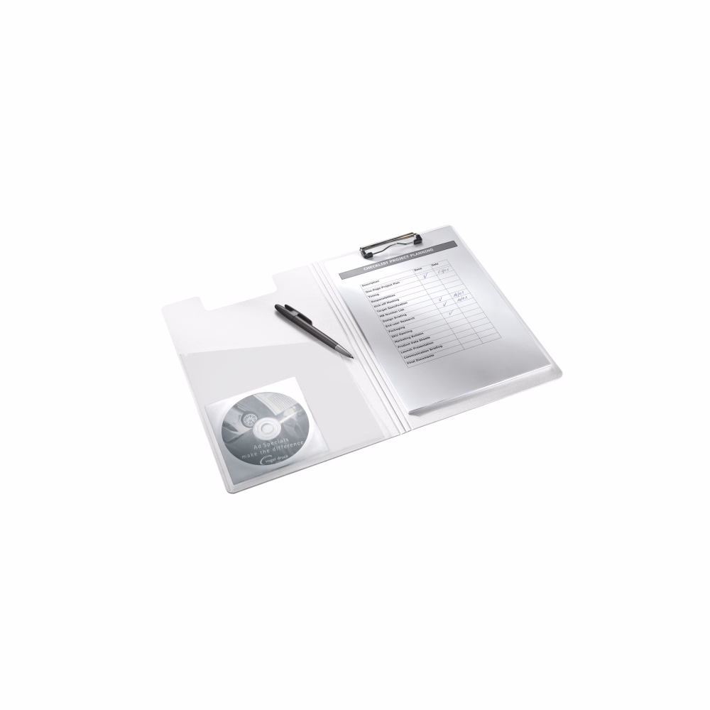 Felírótábla LEITZ Wow A/4 kemény műanyag fedeles rózsaszín