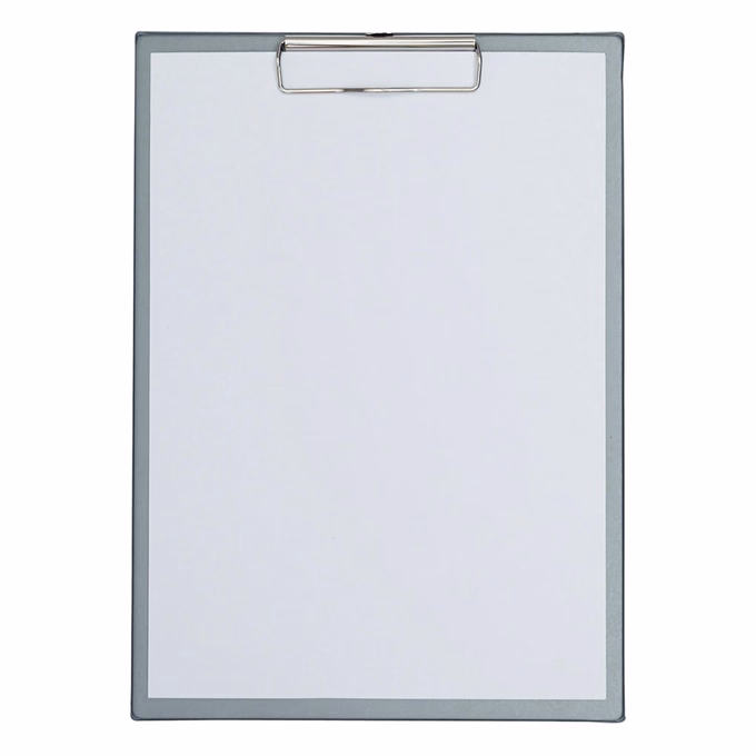 Felírótábla MAUL A/4 PVC szürke
