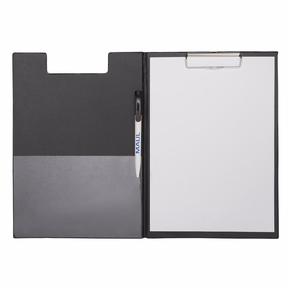 Felírótábla MAUL A/4 fedeles PVC fekete