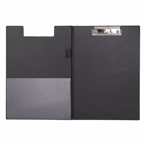 Felírótábla MAUL A/4 fedeles PVC fekete