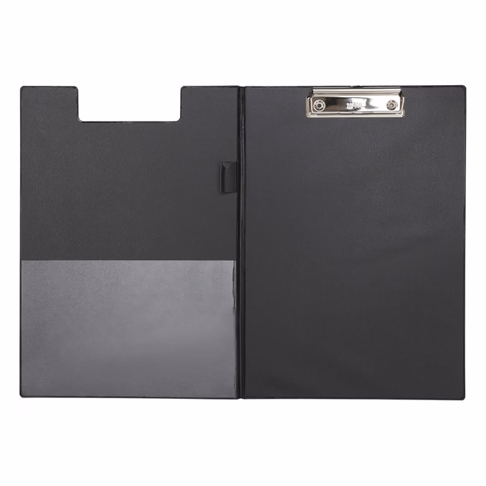 Felírótábla MAUL A/4 fedeles PVC fekete