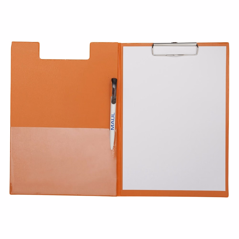 Felírótábla MAUL A/4 fedeles PVC narancssárga