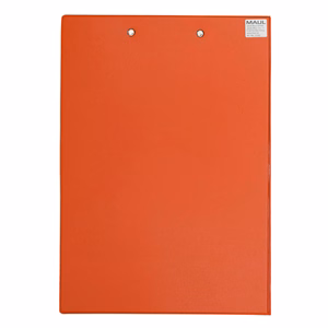 Felírótábla MAUL A/4 fedeles PVC narancssárga