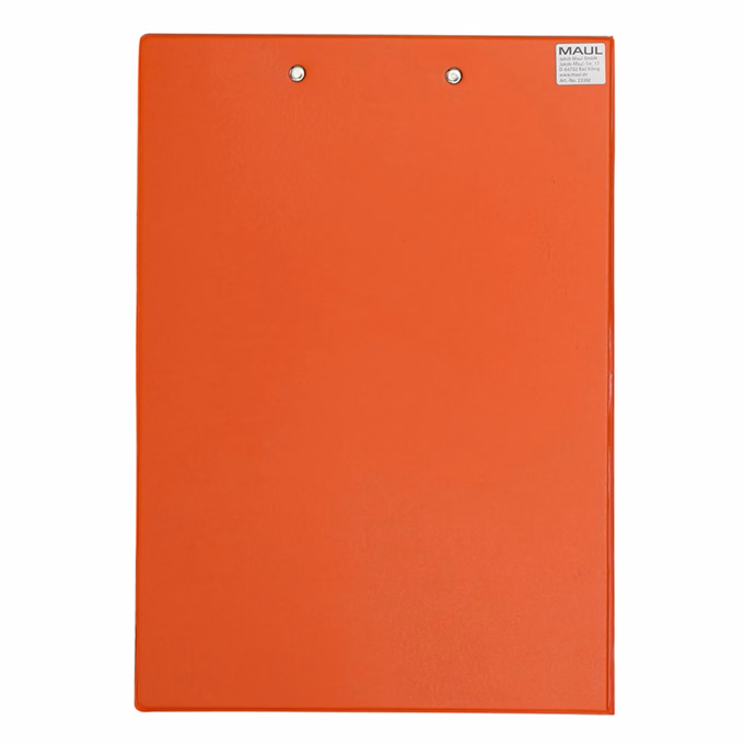 Felírótábla MAUL A/4 fedeles PVC narancssárga