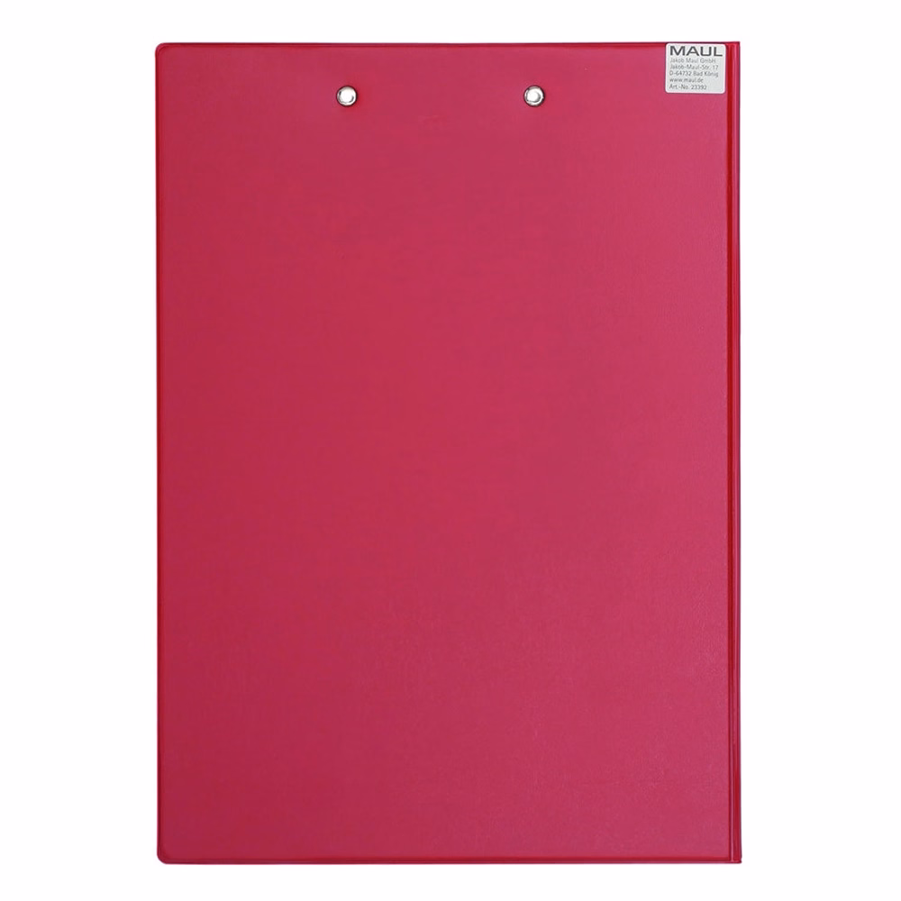 Felírótábla MAUL A/4 fedeles PVC piros
