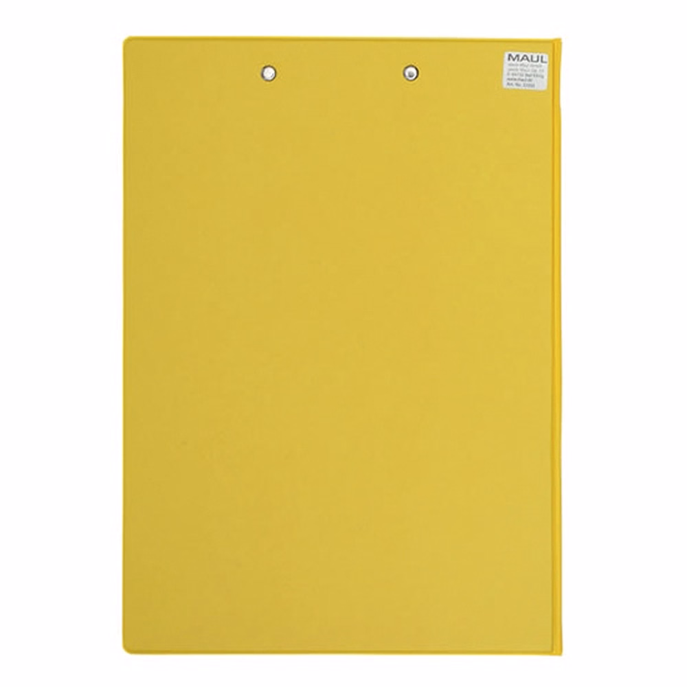 Felírótábla MAUL A/4 fedeles PVC sárga