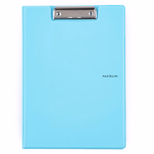 Felírótábla PASTELINI pvc fedeles A/4 kék