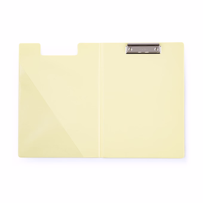 Felírótábla PASTELINI pvc fedeles A/4 sárga