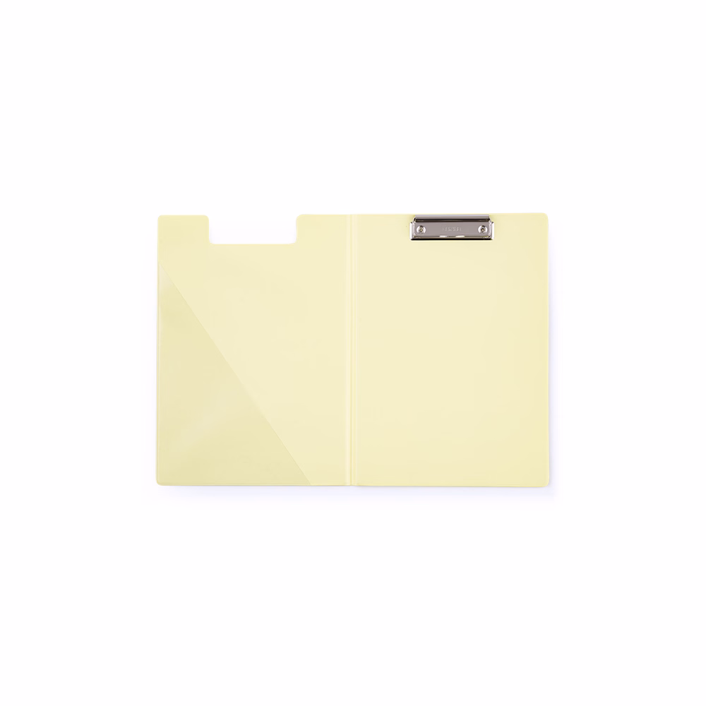 Felírótábla PASTELINI pvc fedeles A/4 sárga