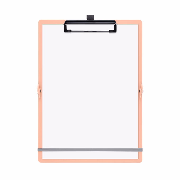 Felírótábla SAX összehajtható A/4-A/5 barack