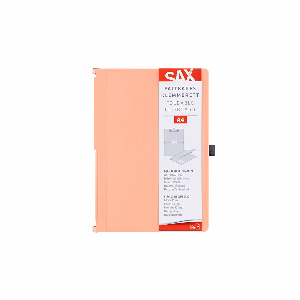 Felírótábla SAX összehajtható A/4-A/5 barack