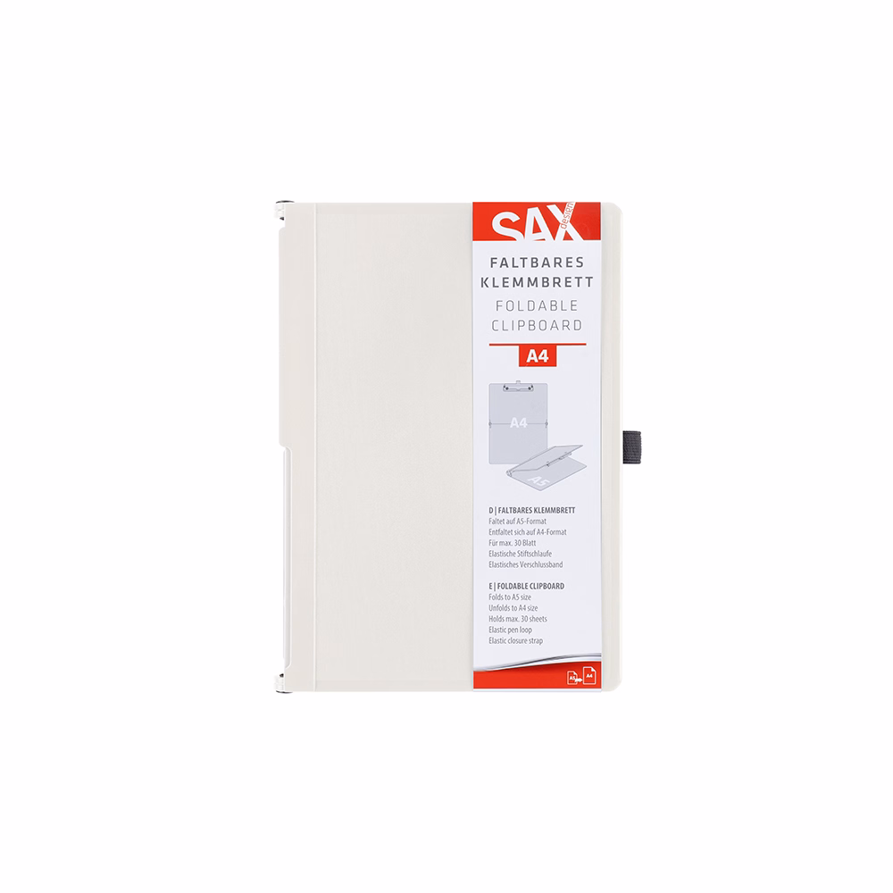 Felírótábla SAX összehajtható A/4-A/5 fehér