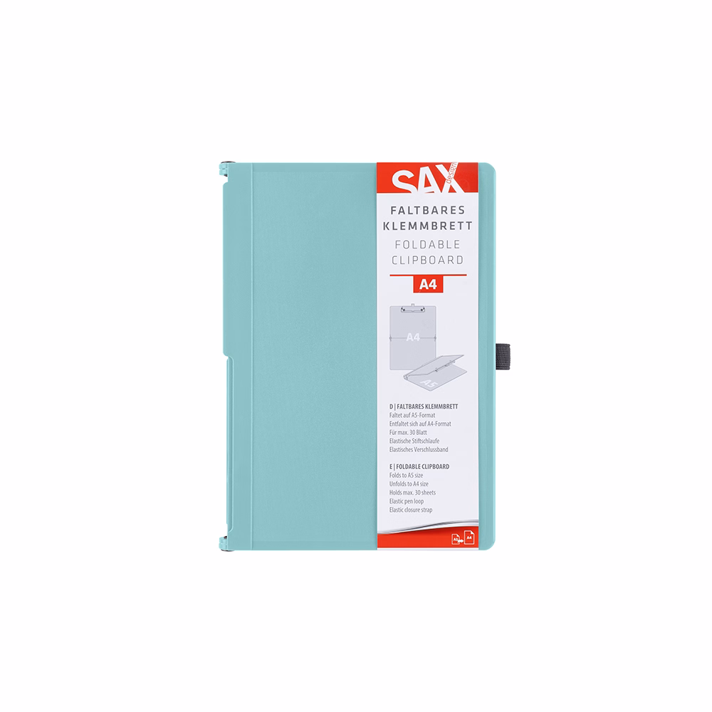 Felírótábla SAX összehajtható A/4-A/5 mentazöld