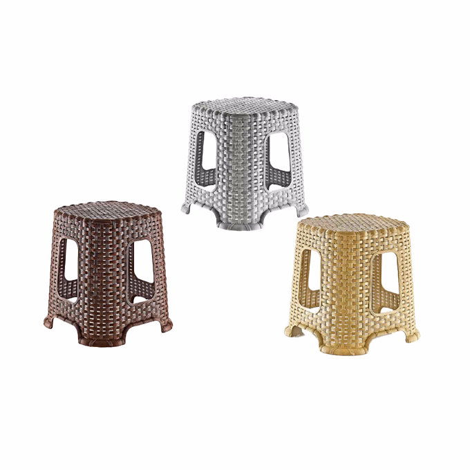 Fellépő rattan közepes