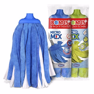 Felmosó pótfej BONUS Micro mix csavaros
