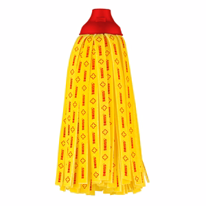 Felmosó pótfej BONUS SupraMop csavaros sárga-piros