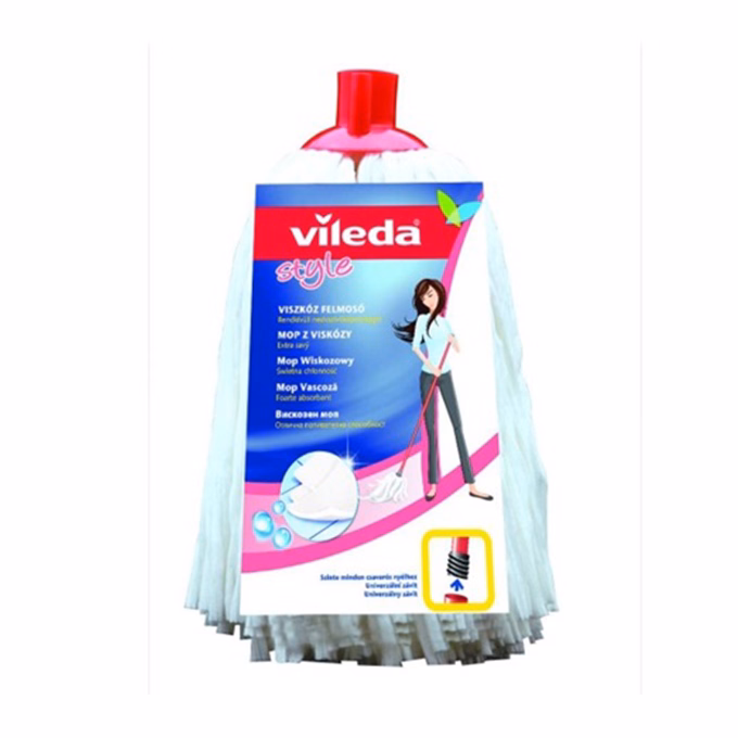 Felmosó pótfej VILEDA ViscoseMop csavaros