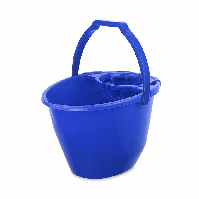 Felmosó vödör BONUS csavarókosárral 11L kék