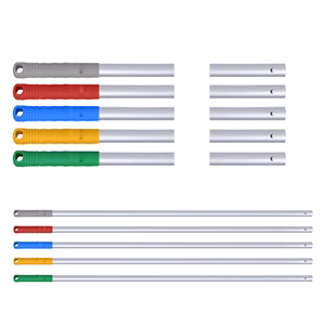 Felmosónyél mophoz fényes aluminim pattintós vég (AS140) 140 cm
