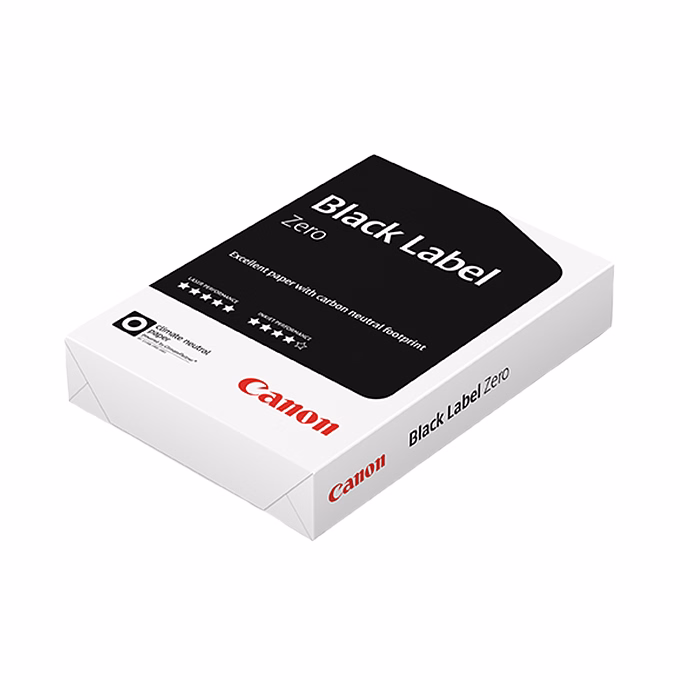 Fénymásolópapír CANON Black Label Zero A/4 80 g 500 ív/csomag