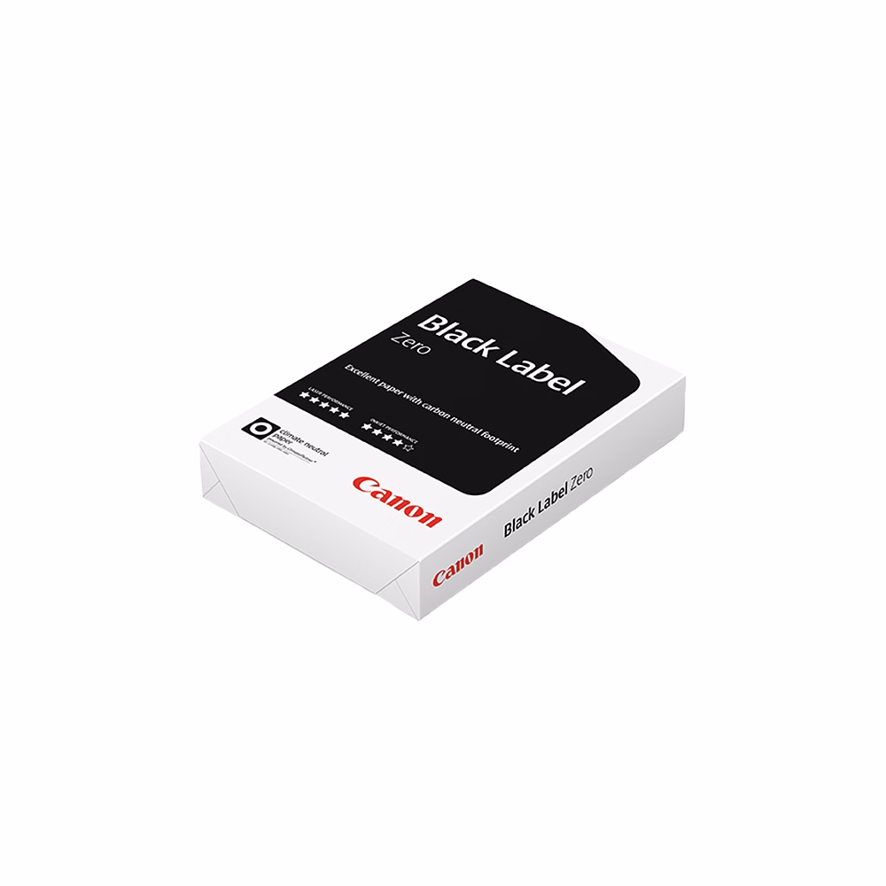 Fénymásolópapír CANON Black Label Zero A/4 80 g 500 ív/csomag