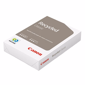 Fénymásolópapír CANON Recycled Classic újrahasznosított ISO 55-s A/4 80 g 500 ív/csomag