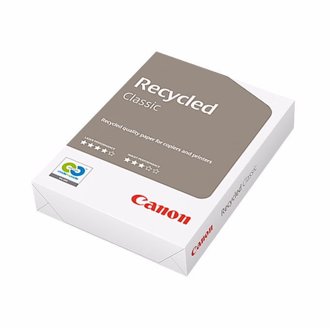 Fénymásolópapír CANON Recycled Classic újrahasznosított ISO 55-s A/4 80 g 500 ív/csomag