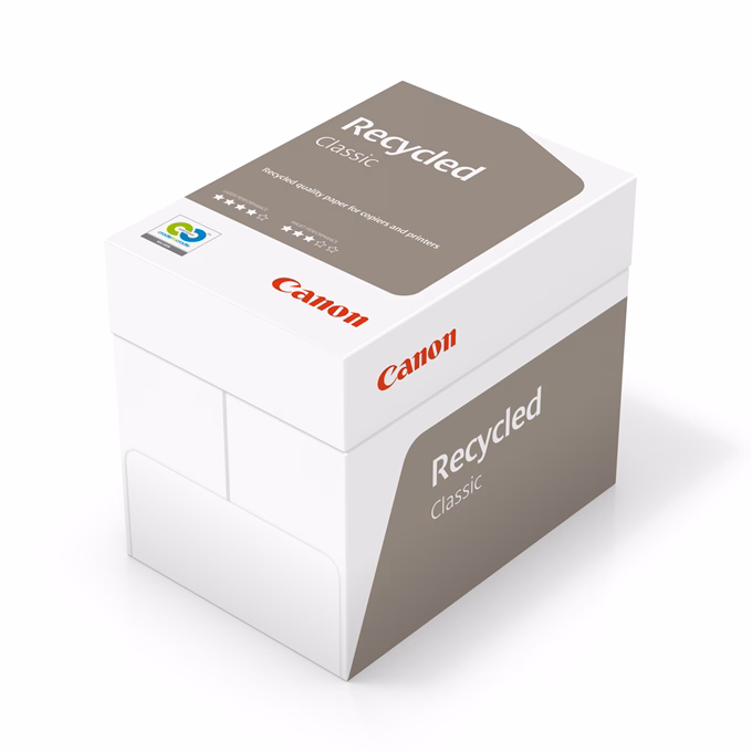 Fénymásolópapír CANON Recycled Classic újrahasznosított ISO 55-s A/4 80 g 500 ív/csomag