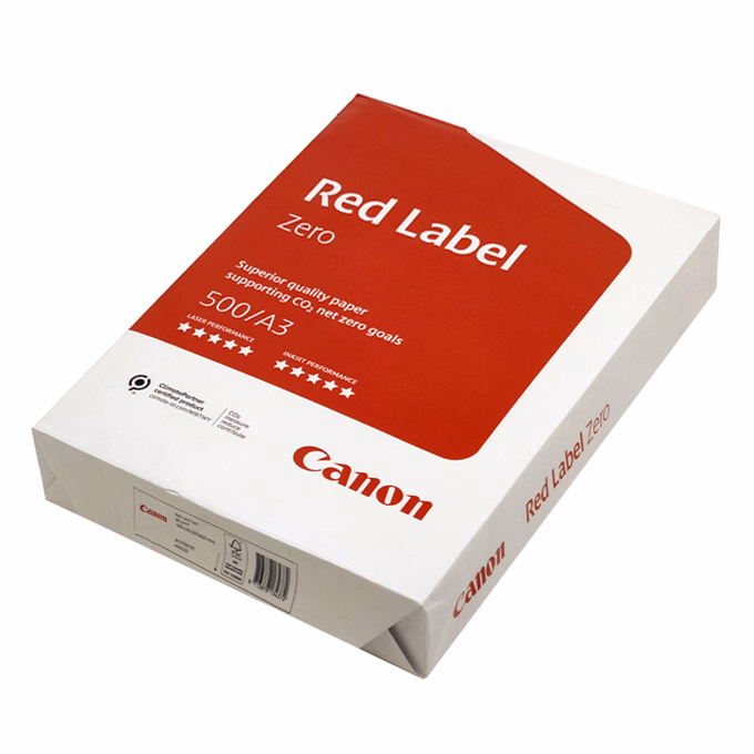 Fénymásolópapír CANON Red Label Zero A/3 80 g 500 ív/csomag