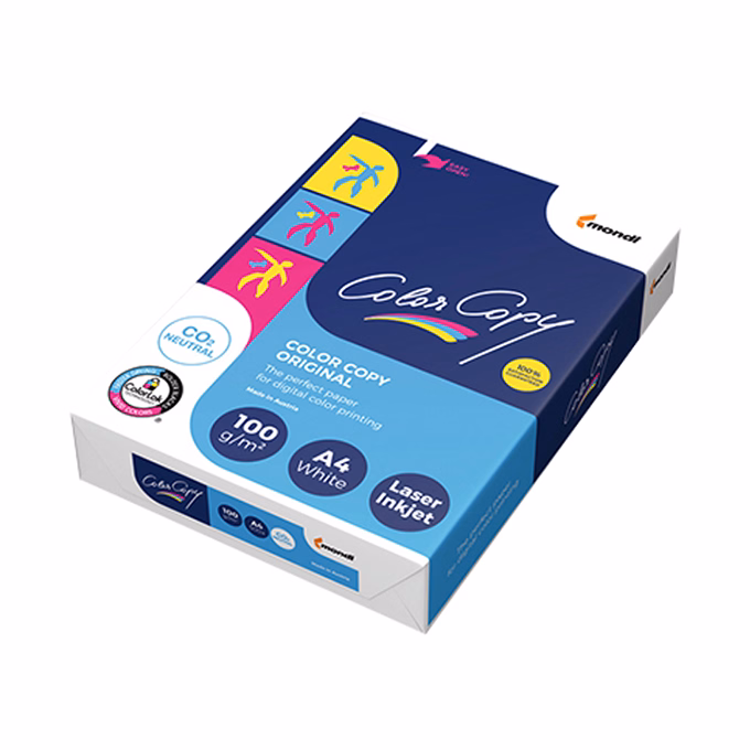 Fénymásolópapír COLOR COPY A/4 100 g 500 ív/csomag Fénymásolópapír COLOR COPY A/4 100 g 500 ív/csomag