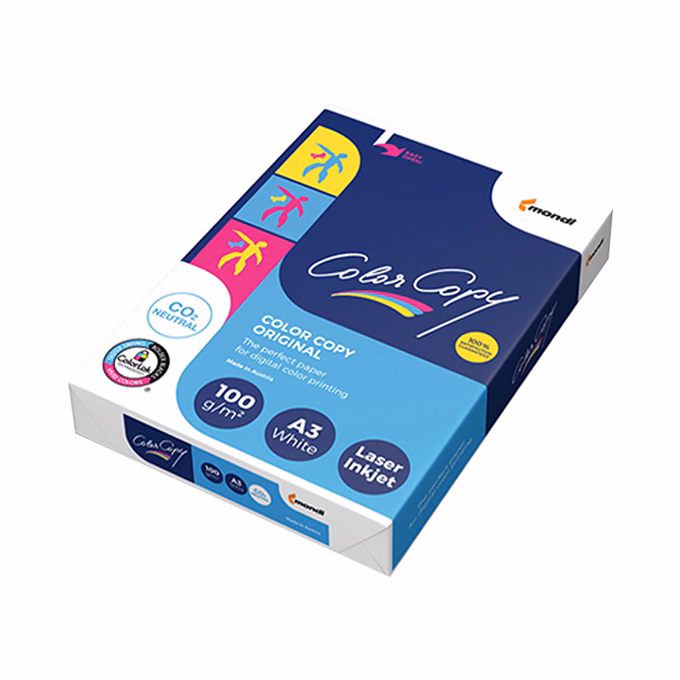 Fénymásolópapír COLOR Copy A/3 100 g 500ív/csomag Fénymásolópapír COLOR Copy A/3 100 g 500ív/csomag