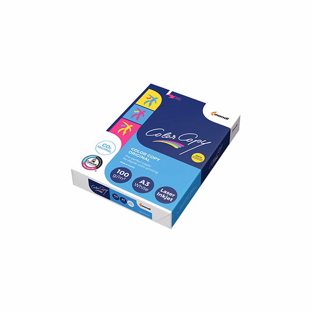 Fénymásolópapír COLOR Copy A/3 100 g 500ív/csomag Fénymásolópapír COLOR Copy A/3 100 g 500ív/csomag
