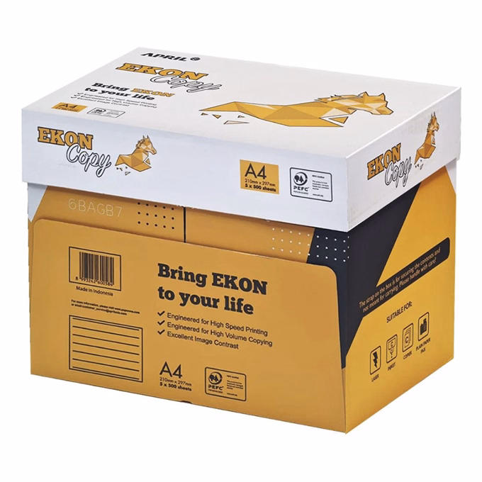Fénymásolópapír EKON Copy A/4 80 g 500 ív/csomag