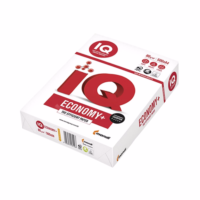 Fénymásolópapír IQ Economy+  A/4 80 g 500 ív/csomag