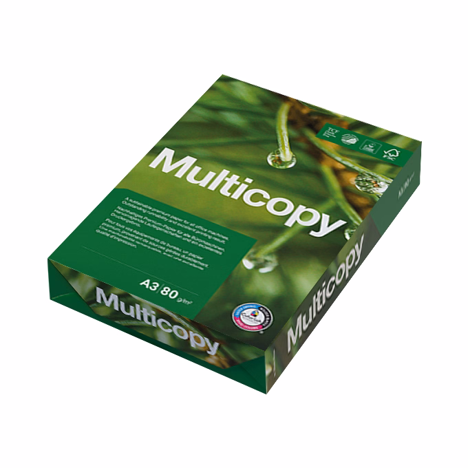 Fénymásolópapír MULTICOPY A/3 80 g 500 ív/csomag