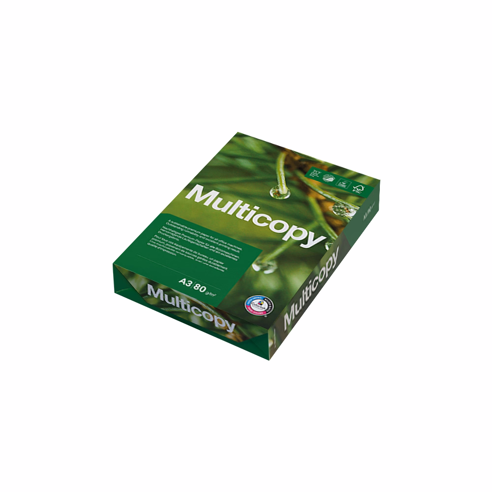Fénymásolópapír MULTICOPY A/3 80 g 500 ív/csomag