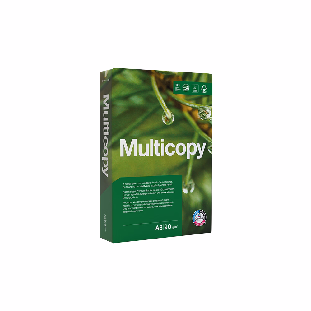Fénymásolópapír MULTICOPY A/3 90 g 500 ív/csomag