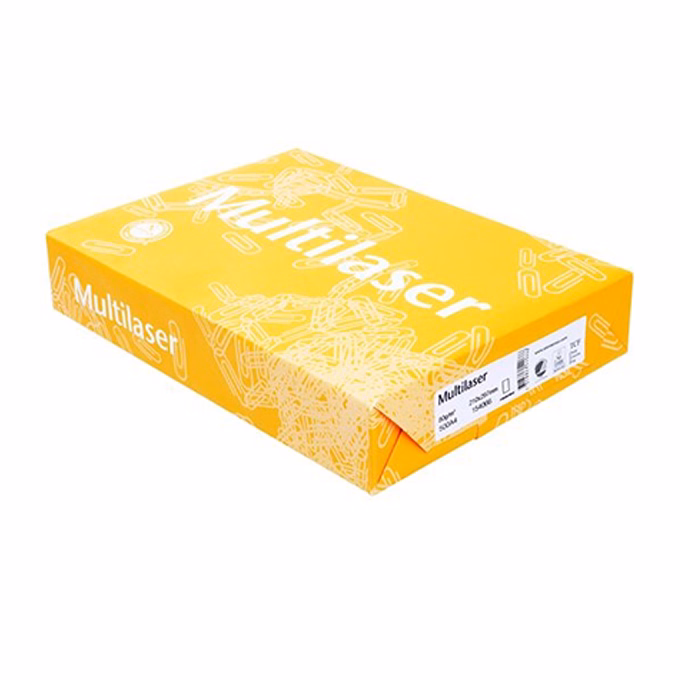 Fénymásolópapír MULTILASER A/4 80 g 500 ív/csomag