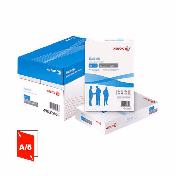 Fénymásolópapír XEROX Business A/5 80 g 500 ív/csomag