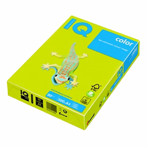 Fénymásolópapír színes IQ Color A/4 160 g intenzív májuszöld MA42 250 ív/csomag