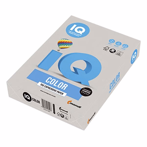 Fénymásolópapír színes IQ Color A/4 160 g trend szürke GR21 250 ív/csomag