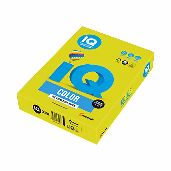 Fénymásolópapír színes IQ Color A/4 80 g neon zöld NEOGN 500 ív/csomag Fénymásolópapír színes IQ Color A/4 80 g neon zöld NEOGN 500 ív/csomag