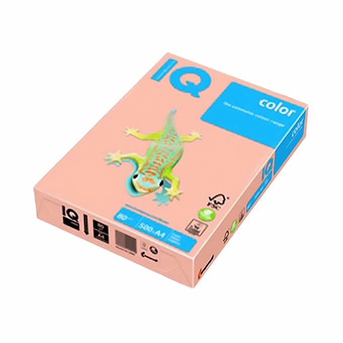 Fénymásolópapír színes IQ Color A/4 80 g pasztell flamingó OPI74 500 ív/csomag Fénymásolópapír színes IQ Color A/4 80 g pasztell flamingó OPI74 500 ív/csomag