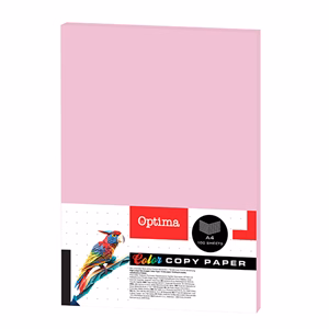 Fénymásolópapír színes OPTIMA A/4 75 g neon pink 100 ív/csomag