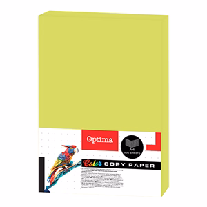 Fénymásolópapír színes OPTIMA A/4 75 g neon zöld 500 ív/csomag