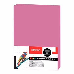 Fénymásolópapír színes OPTIMA A/4 80 g rózsaszín 500 ív/csomag