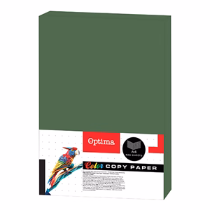 Fénymásolópapír színes OPTIMA A/4 80 g sötétzöld 500 ív/csomag
