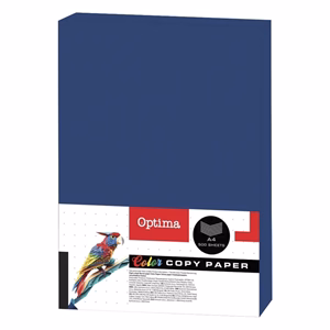 Fénymásolópapír színes OPTIMA A/4 80 g sötétkék 500 ív/csomag