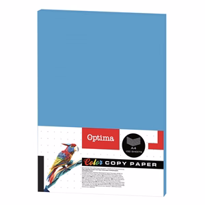 Fénymásolópapír színes OPTIMA A/4 80 g türkiz 100 ív/csomag